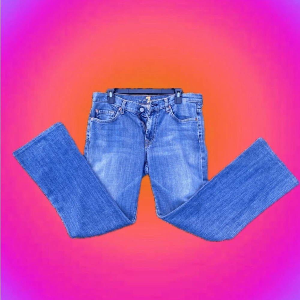 7 for all man kind boot cut jeans size 32